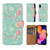 Samsung Galaxy A10 (2019) 'Floral Series 2.0' PU Leather Design Book Wallet Case