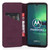 Motorola Moto G8 Plus 'Classic Series 2.0' Real Leather Book Wallet Case