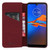 Motorola Moto E6 Plus 'Classic Series 2.0' Real Leather Book Wallet Case