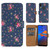 Motorola Moto E6 Plus 'Floral Series 2.0' PU Leather Design Book Wallet Case