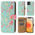 Apple iPhone 12 Mini (5.4") 'Floral Series 2.0' PU Leather Design Book Wallet Case