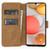 Samsung Galaxy A42 5G (2020) 'Floral Series 2.0' PU Leather Design Book Wallet Case