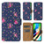 Motorola Moto G9 Plus 'Floral Series 2.0' PU Leather Design Book Wallet Case