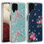 Samsung Galaxy A12 (2021) 'Floral Gel Series' TPU Case Cover - Clear