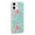 Apple iPhone 12 (6.1") / Apple iPhone 12 Pro (6.1") 'Floral Gel Series' TPU Case Cover - Clear
