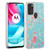 Motorola Moto G60S 'Floral Gel Series' TPU Case Cover - Clear