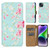 Apple iPhone 14 Plus (6.7") 'Floral Series 3.0' PU Leather Design Book Wallet Case