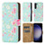 Samsung Galaxy S23 'Floral Series 3.0' PU Leather Design Book Wallet Case