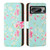 Google Pixel 8 Pro 'Floral Series 3.0' PU Leather Design Book Wallet Case