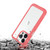 iPhone 15 Pro Max (6.7") Acrylic Back Slim Case Cover with 2 x tempered glass screen protectors