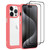 iPhone 15 Pro (6.1") Acrylic Back Slim Case Cover with 2 x tempered glass screen protectors