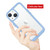 iPhone 15 Pro (6.1") Acrylic Back Slim Case Cover with 2 x tempered glass screen protectors