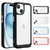 iPhone 15 Plus (6.7") Acrylic Back Slim Case Cover with 2 x tempered glass screen protectors