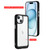 iPhone 15 Plus (6.7") Acrylic Back Slim Case Cover with 2 x tempered glass screen protectors