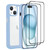 iPhone 15 Plus (6.7") Acrylic Back Slim Case Cover with 2 x tempered glass screen protectors