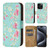 Apple iPhone 15 Pro Max (6.7") 'Floral Series 3.0' PU Leather Design Book Wallet Case