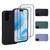 iPhone 16 (6.1") Silicone Slim Case Cover with 2 X Screen Protectors