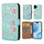 iPhone 16 (6.1") 'Floral Series 3.0' PU Leather Design Book Wallet Case