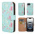 iPhone 17e/16e 'Floral Series 3.0' PU Leather Design Book Wallet Case