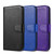 iPhone 17e/16e 'Book Series' PU Leather Wallet Case Cover