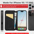 iPhone 18 Pro / iPhone 17 Pro (6.3") 'Classic Series 2.0' Real Leather Book Wallet Case