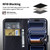 iPhone 18 Pro / iPhone 17 Pro (6.3") 'Book Series' PU Leather Wallet Case Cover
