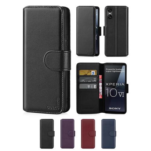 IPhone X/XS Case - Wallet Phone Case - 360 Rotation Finger Ring Wallet Case, With Magnetic Snap Card Holder, Kickstand Shockproof Cover - ROWAN - View #3