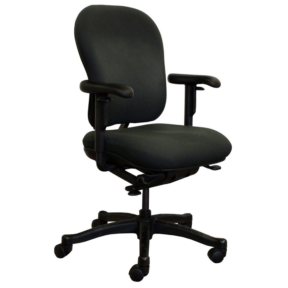 business  industrial knoll rpm black fabric task chair