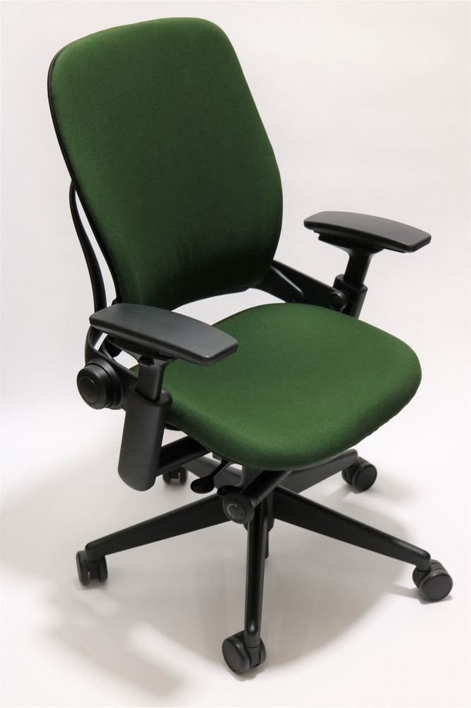 Steelcase Leap Chair V2 Green Fabric