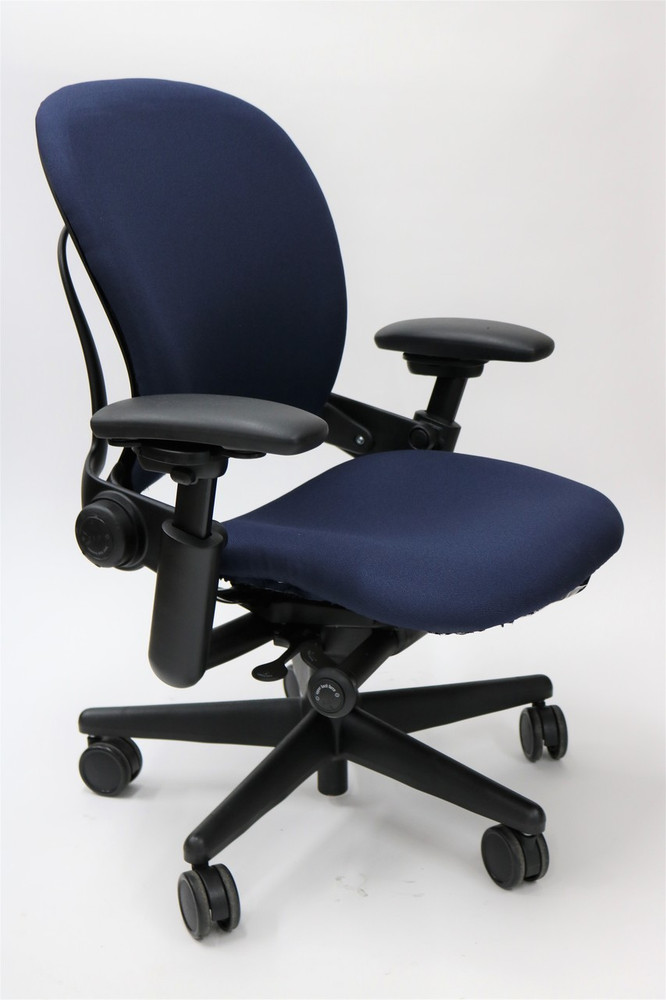 Leap Chair By Steelcase In Burgundy Fabric + Pivot Arms