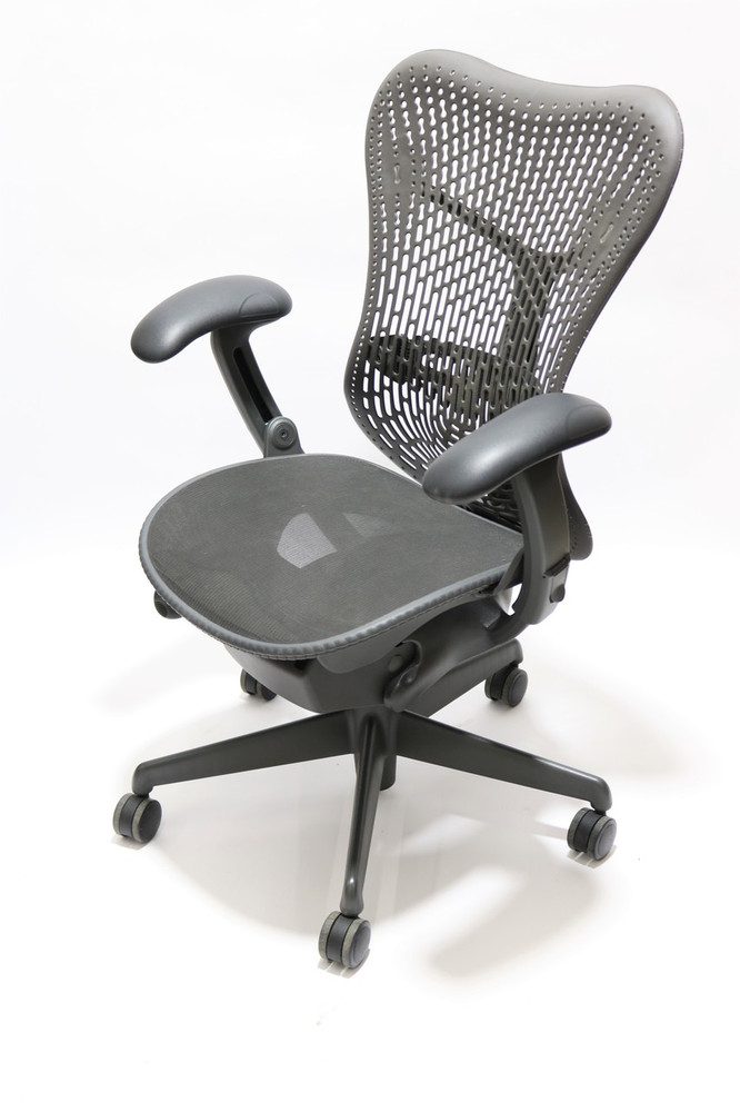 herman miller mirra chair basic model flex back