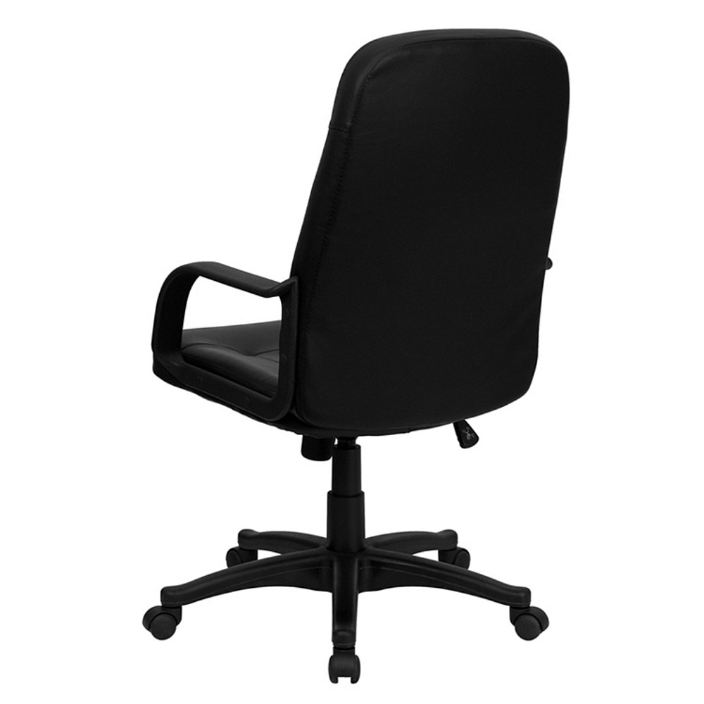 Flash Furniture High Back Black Glove Vinyl Executive Swivel Chair