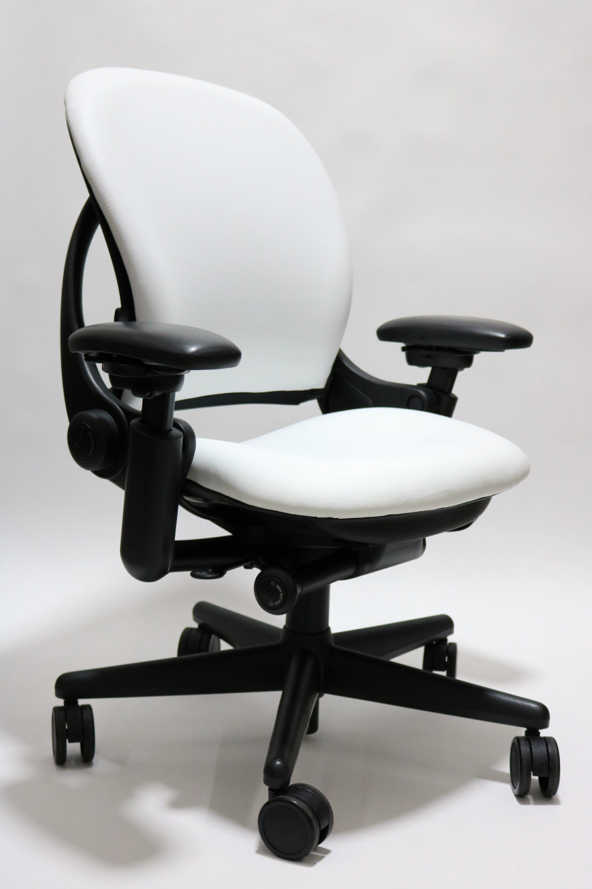 steelcase leap white