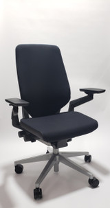 Steelcase Gesture Chair, Black, 4-Way Adjustable Arms, Adjustable Lumbar Support