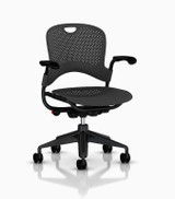 Herman Miller Caper Chair Molded Seat Dark Navy