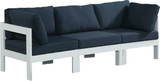 Navy-S90A Nizuc Collection Modern | Contemporary Outdoor Patio Modular Sofa