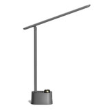 LED Desk Lamp, Foldable & Stepless Dimmable, Gray