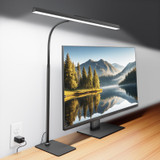 LED Desk Lamp for Home Office, Flexible Gooseneck Task Light Tall 12W