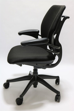Humanscale Freedom Chair Fully Adjustable Model Black Fabric