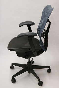 Herman Miller Mirra Chair Fully Featured Navy Flex Back