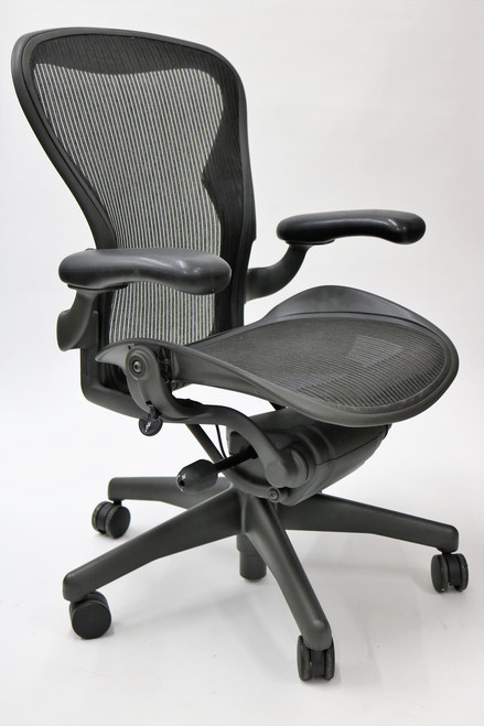 herman miller chair black