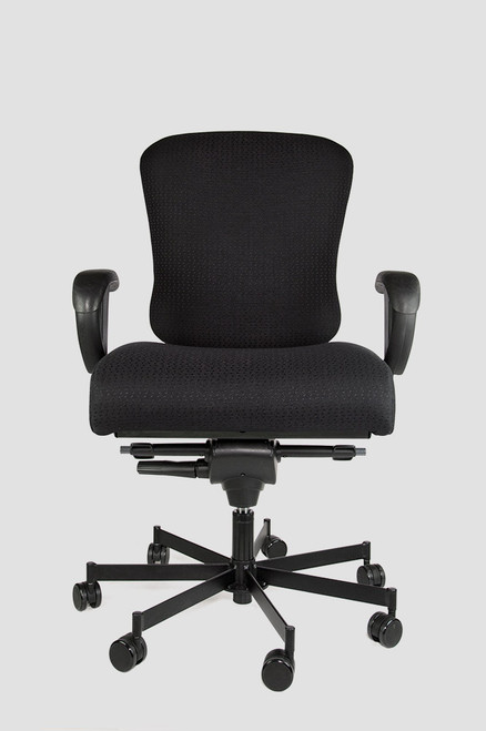 Concept Seating 3150 Task 24/7 Chair 550 lbs Rating *Ships in 1 Week - Black Fabric, Vinyl or Leather