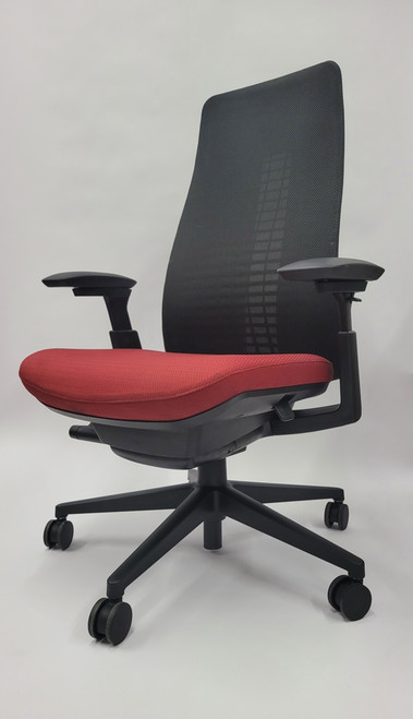 fern office chair with mesh back