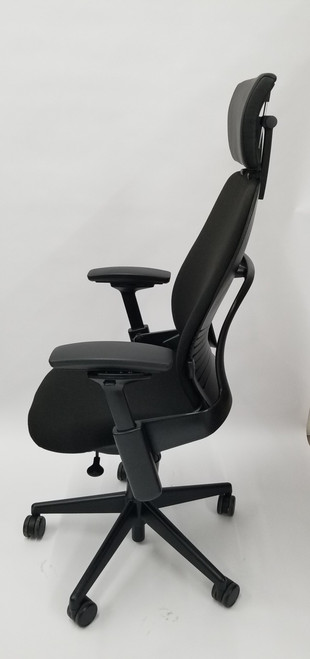 steelcase leap desk chair with headrest