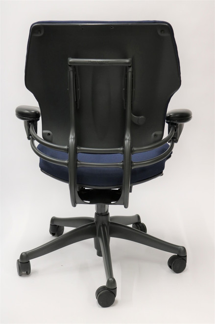 Humanscale Freedom Chair Fully Adjustable Model Navy Fabric