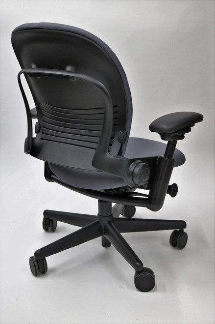 Steelcase, Leap, Chair, Gray, Fabric, + Pivot Arms,