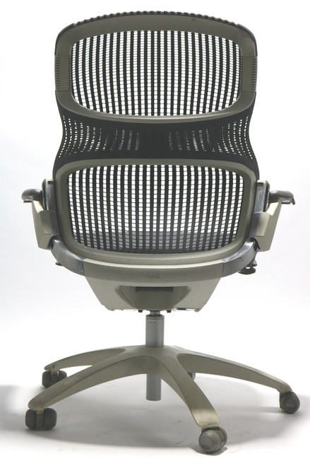 Knoll Generation Chair Black and White Frame