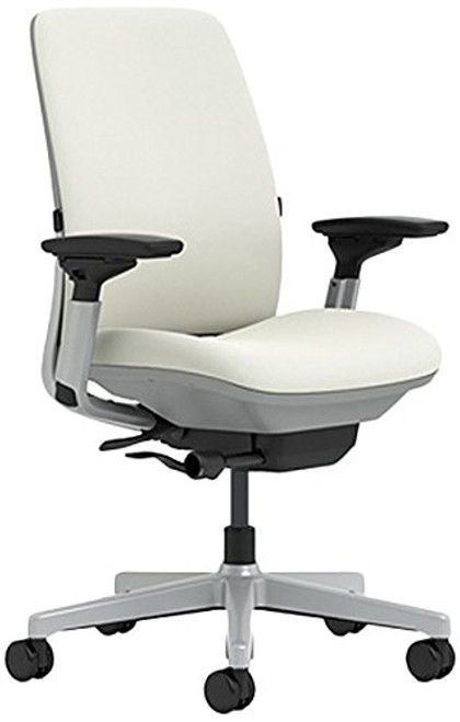 white steelcase chair