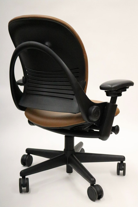 Steelcase, Leap, Chair, Light Brown, Leather,