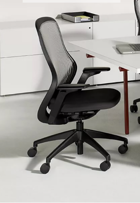 Knoll ReGeneration Chair Pebble/White Back